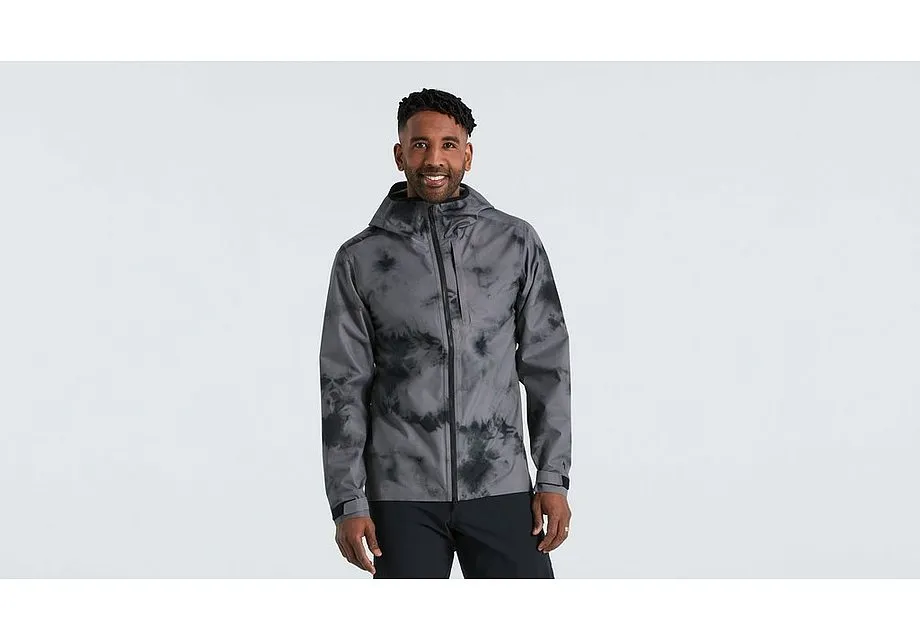 altered trail rain jacket men smoke xl