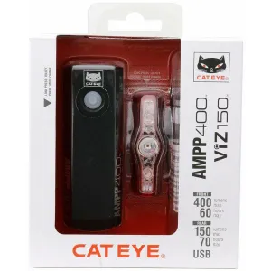 AMPP400/ViZ150 Bike Headlight/Taillight Set
