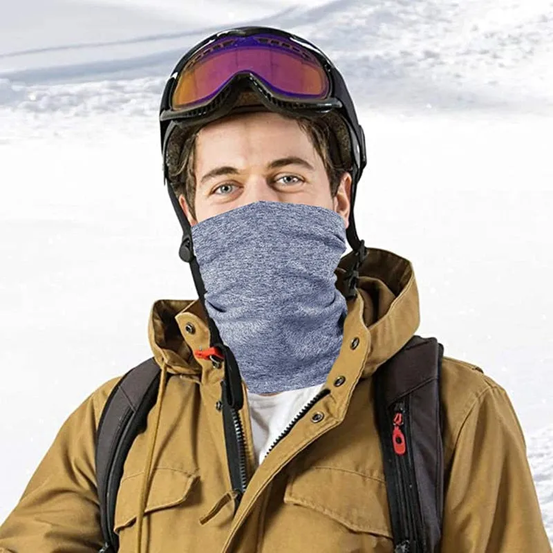 Bandana Neck Gaiter Safety Carbon Filters Face Cover For Men Women Outdoors