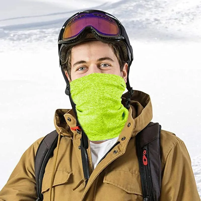 Bandana Neck Gaiter Safety Carbon Filters Face Cover For Men Women Outdoors