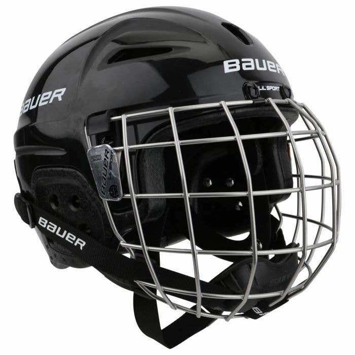 Bauer Youth Lil' Sport Hockey Helmet Combo