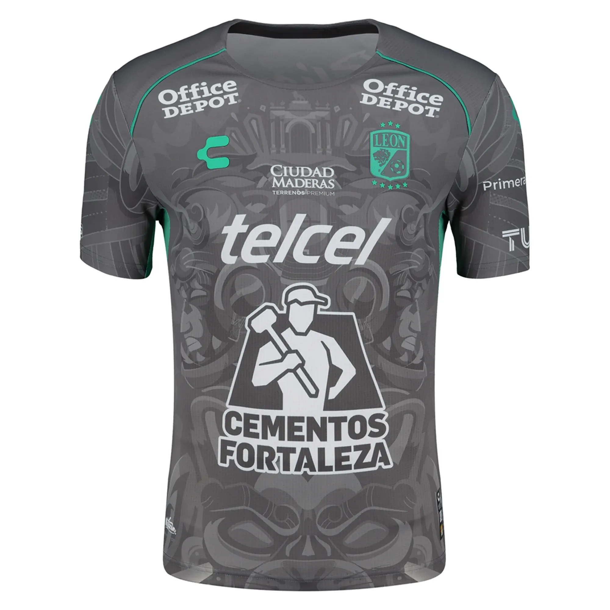 Charly Nicolas Fonseca Leon Third Jersey 24/25 (Grey/Green)