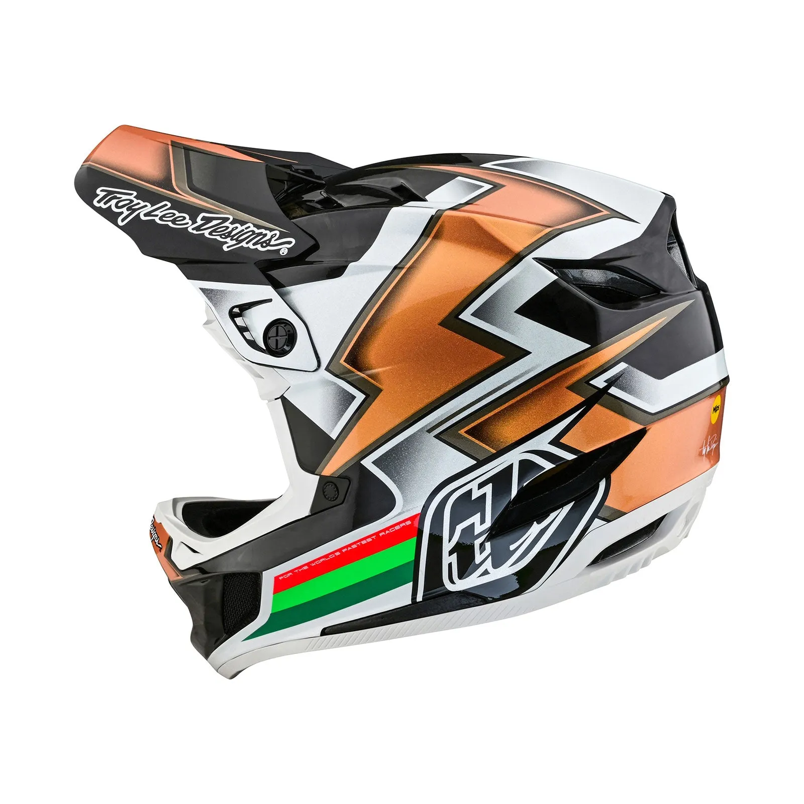 D4 Carbon Helmet Ever Black / Gold