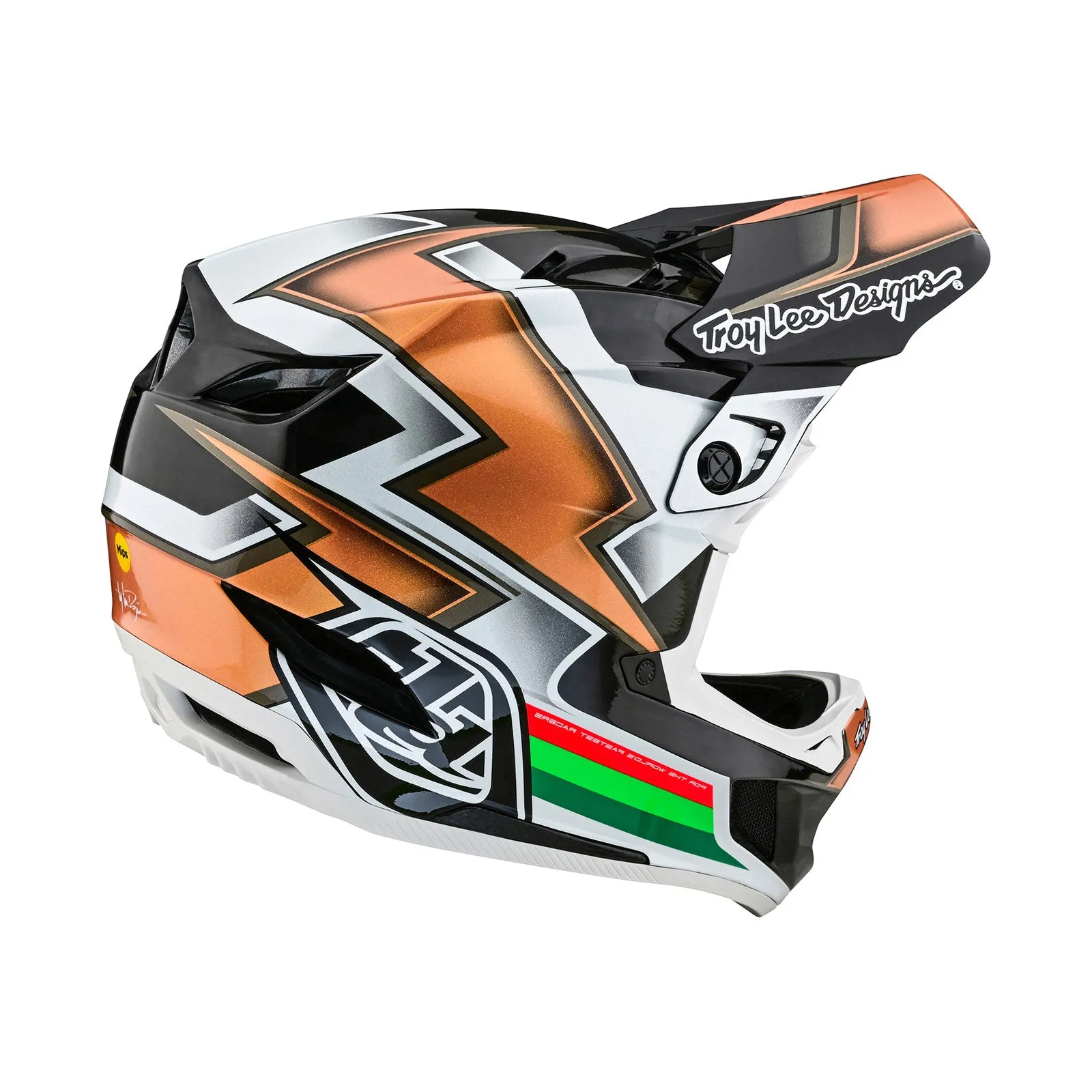 D4 Carbon Helmet Ever Black / Gold