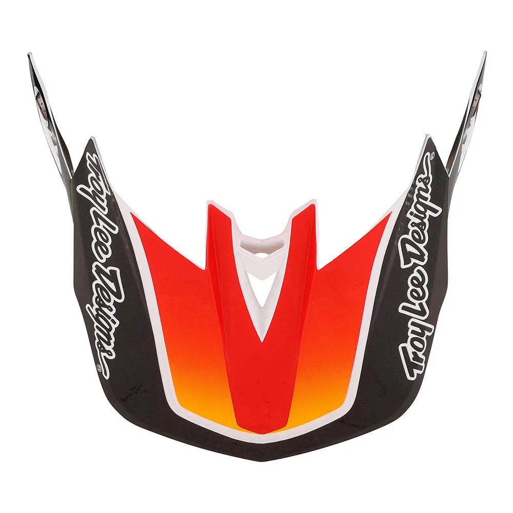 D4 Composite Helmet Qualifier White / Orange
