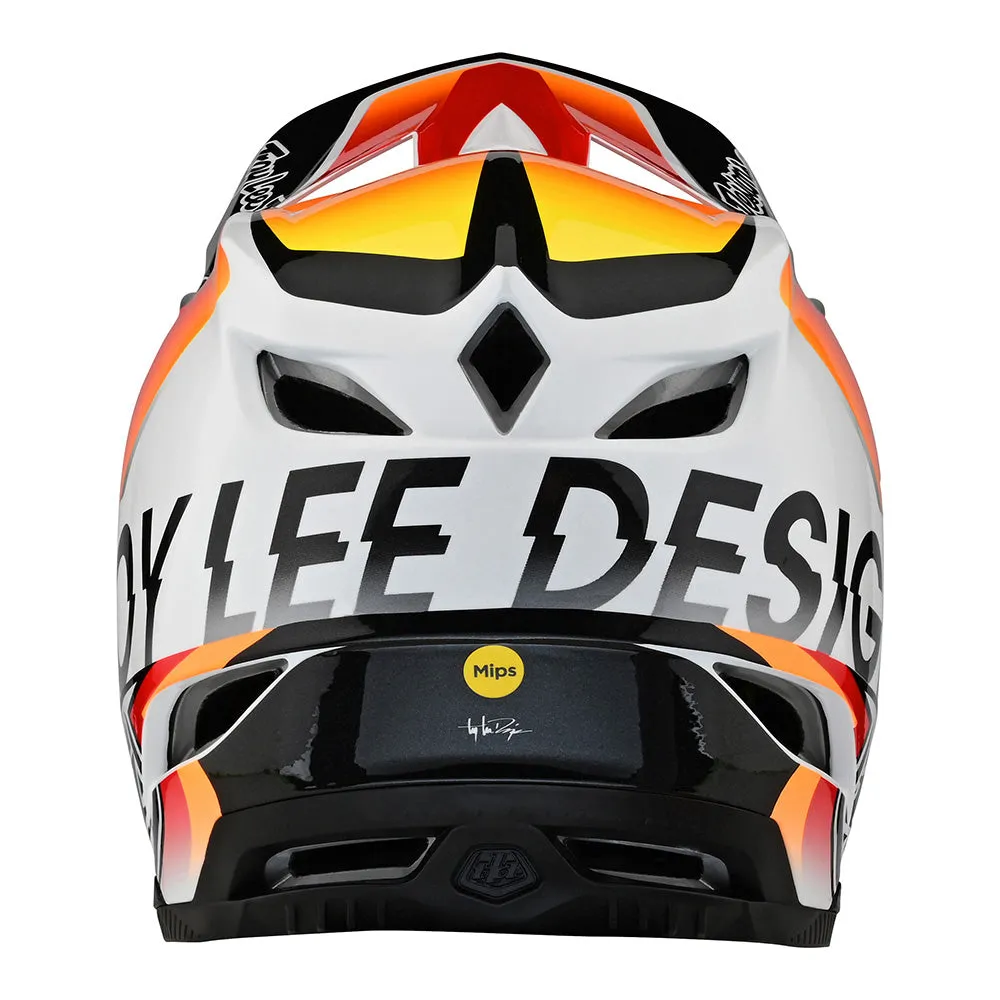 D4 Composite Helmet Qualifier White / Orange