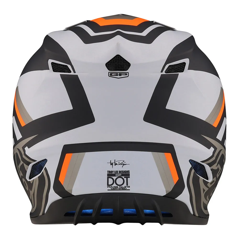 GP Helmet Apex Gray / Orange