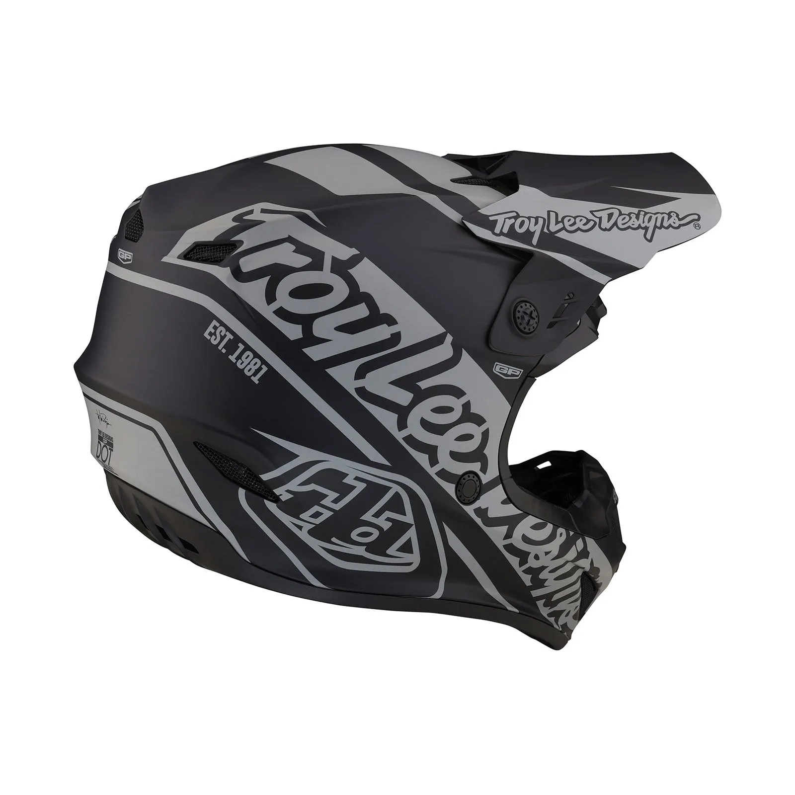 GP Helmet Slice Black / Gray
