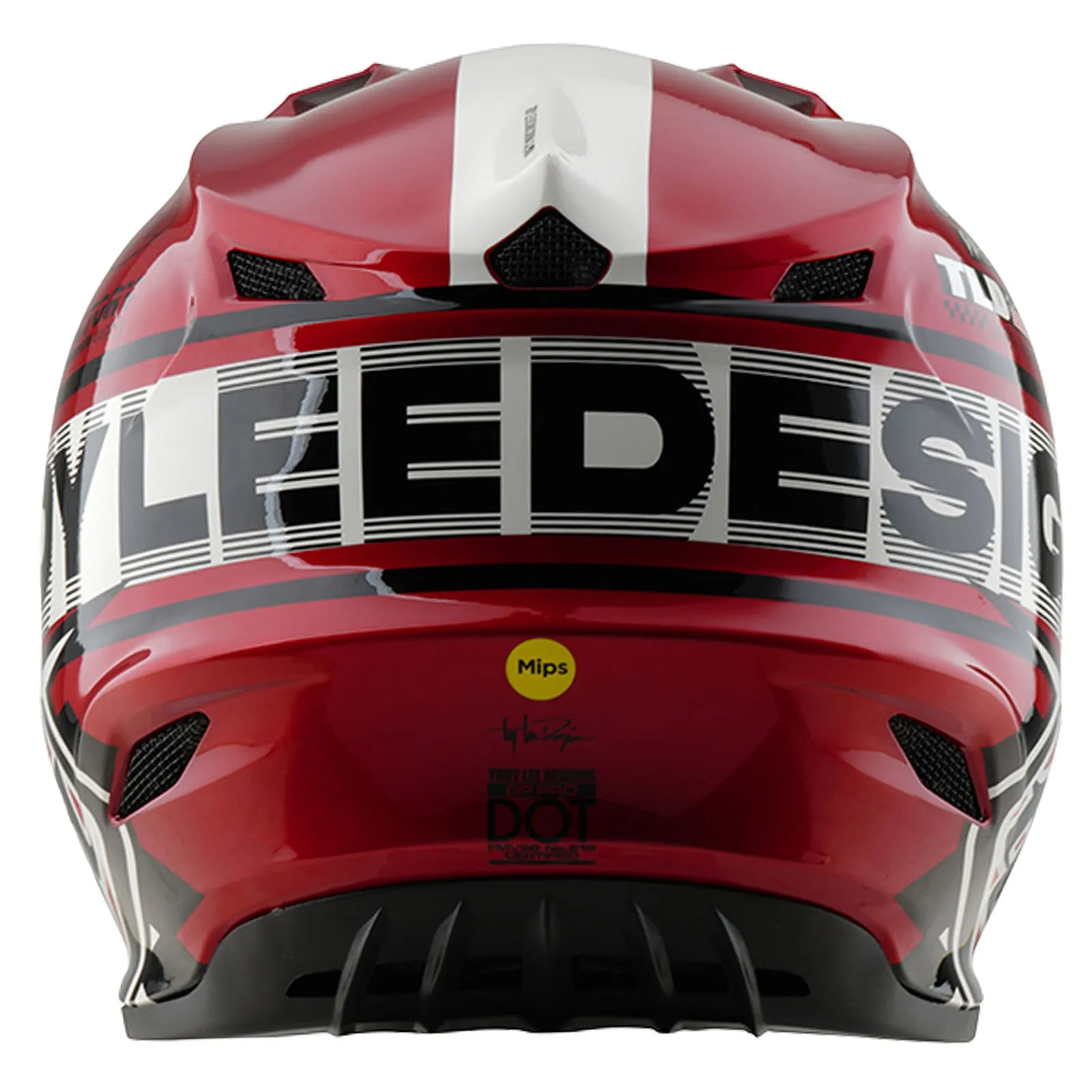GP Pro Helmet Fifty-50 White / Red