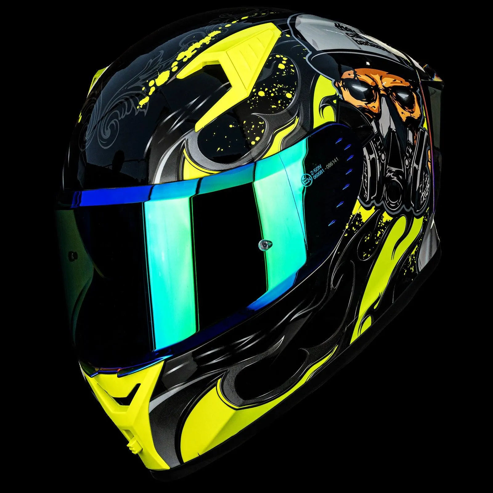 ILM Full Face Motorcycle Helmet Model Z501
