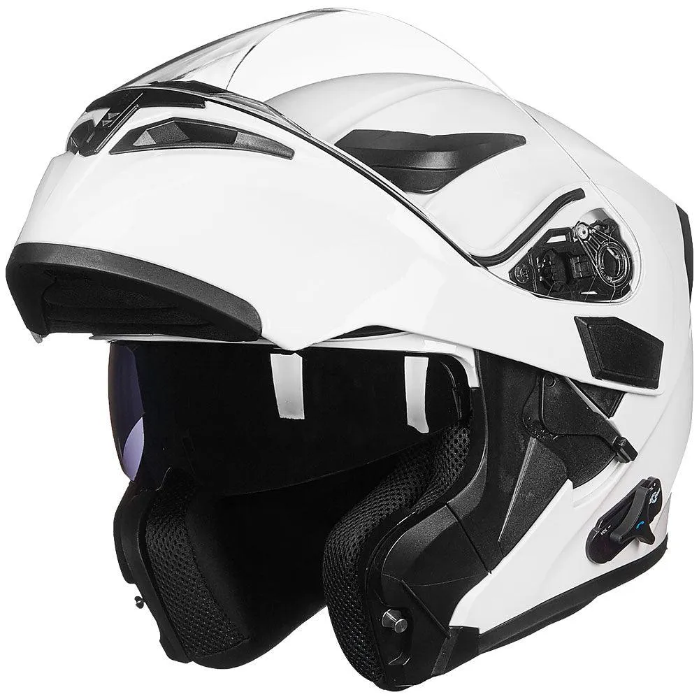 ILM Modular Flip up Full Face Bluetooth Motorcycle Helmet Model 902BT
