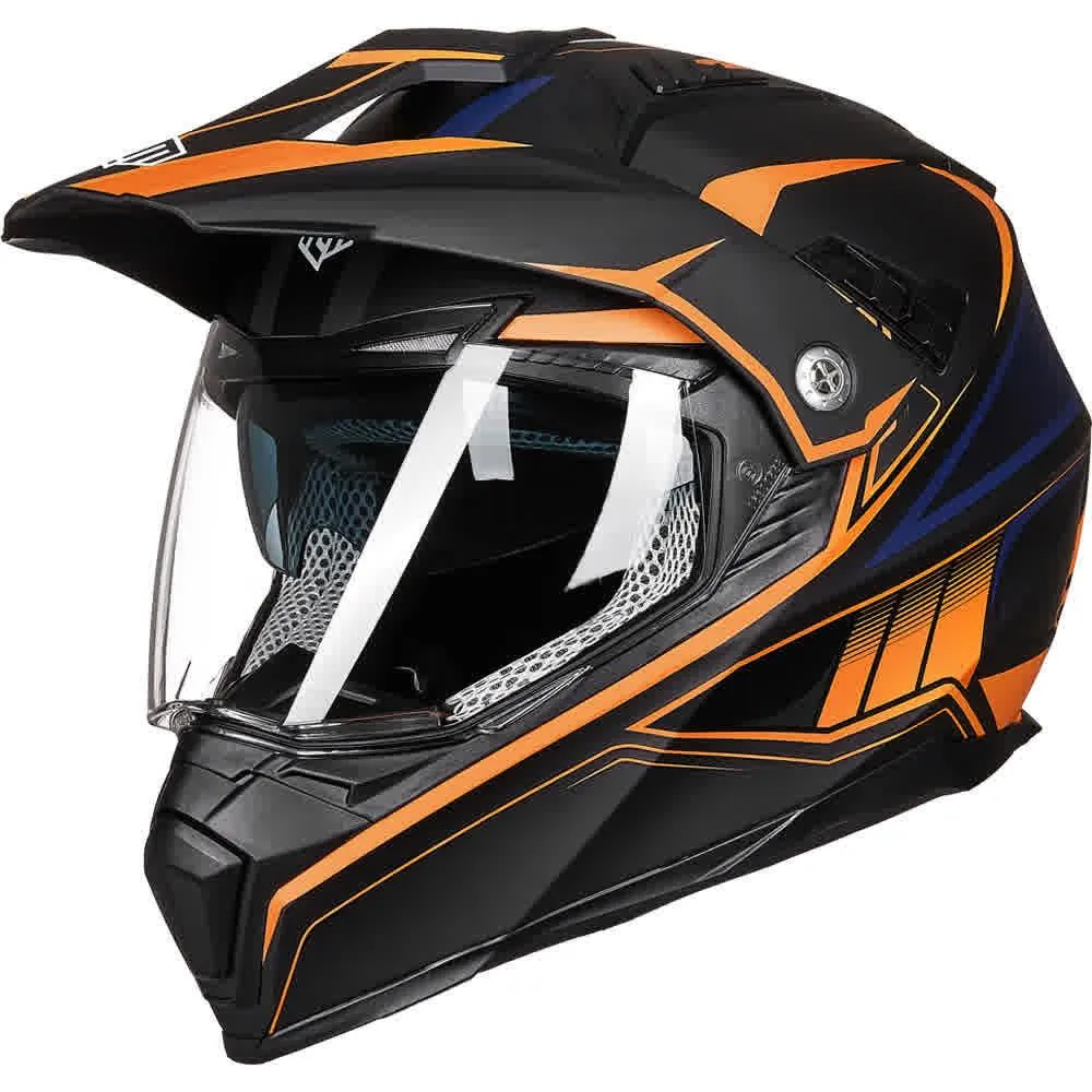 ILM Off Road Motorcycle Dual Sport Helmet Model 606V