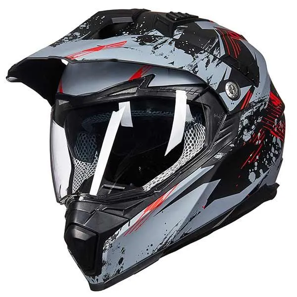 ILM Off Road Motorcycle Dual Sport Helmet Model 606V