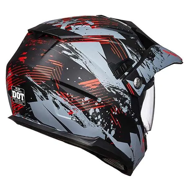 ILM Off Road Motorcycle Dual Sport Helmet Model 606V
