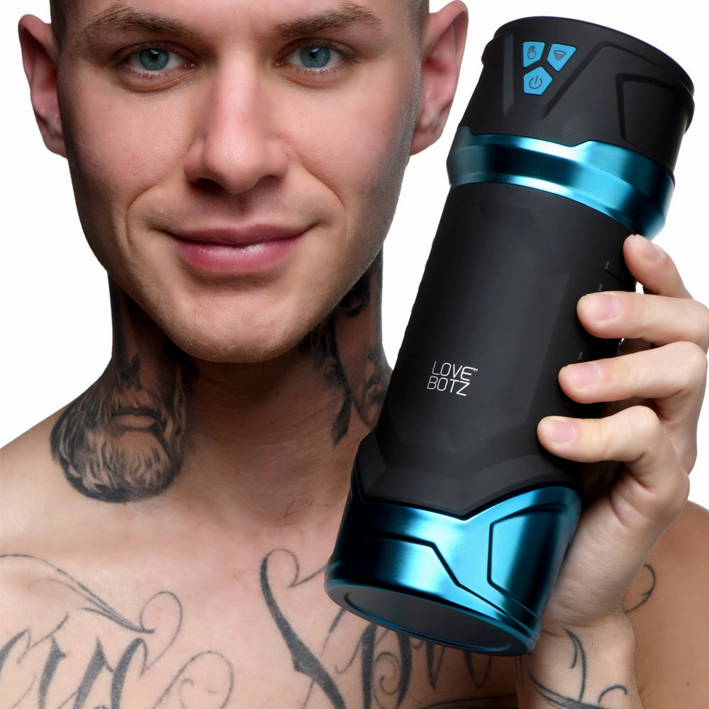 LoveBotz Auto Milker Intense 13X Sucking & Vibrating Masturbator