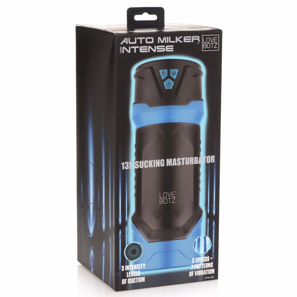 LoveBotz Auto Milker Intense 13X Sucking & Vibrating Masturbator