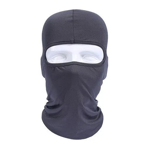 Lycra Motorcycle Balaclava Full Face Mask Windproof Paintball Military Helmet Liner Hood Ski Motor Tactical Snowboard Sport