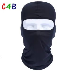 Lycra Motorcycle Balaclava Full Face Mask Windproof Paintball Military Helmet Liner Hood Ski Motor Tactical Snowboard Sport