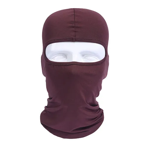 Lycra Motorcycle Balaclava Full Face Mask Windproof Paintball Military Helmet Liner Hood Ski Motor Tactical Snowboard Sport