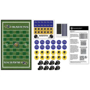 Masterpieces  Baltimore Ravens Checkers Puzzle
