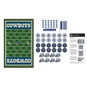 Masterpieces  Dallas Cowboys Checkers Puzzle
