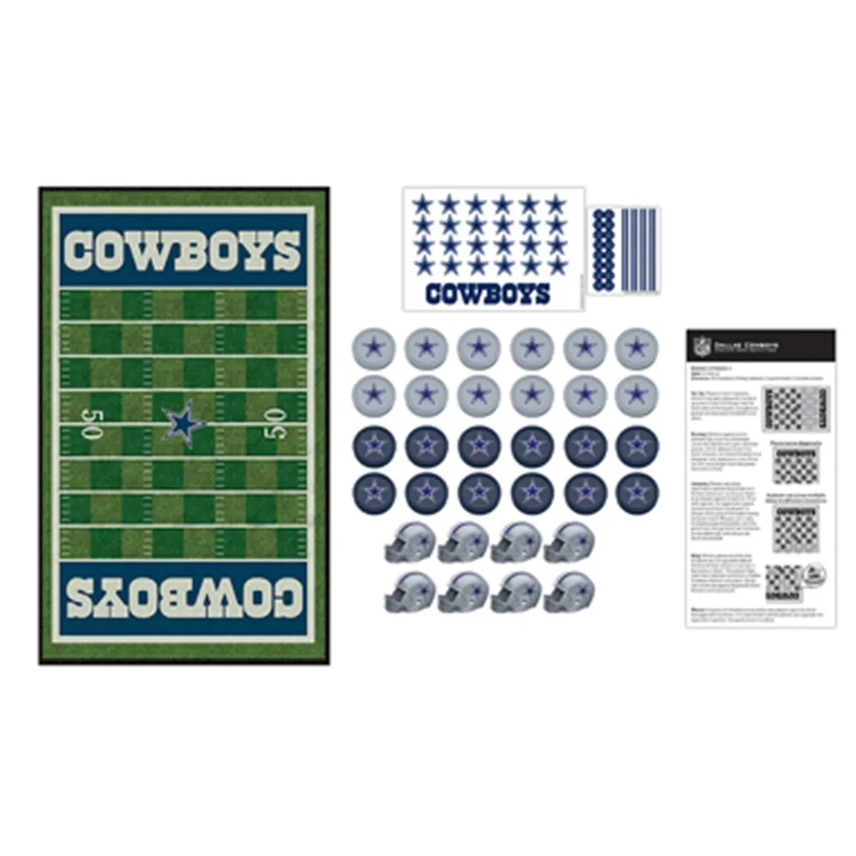 Masterpieces  Dallas Cowboys Checkers Puzzle