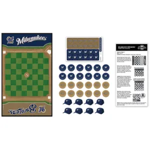 Masterpieces  Milwaukee Brewers Checkers Puzzle