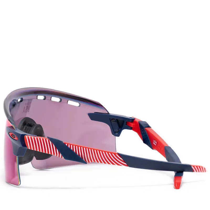 Oakley Team USA Encoder Strike Vented - Navy/Prizm Road