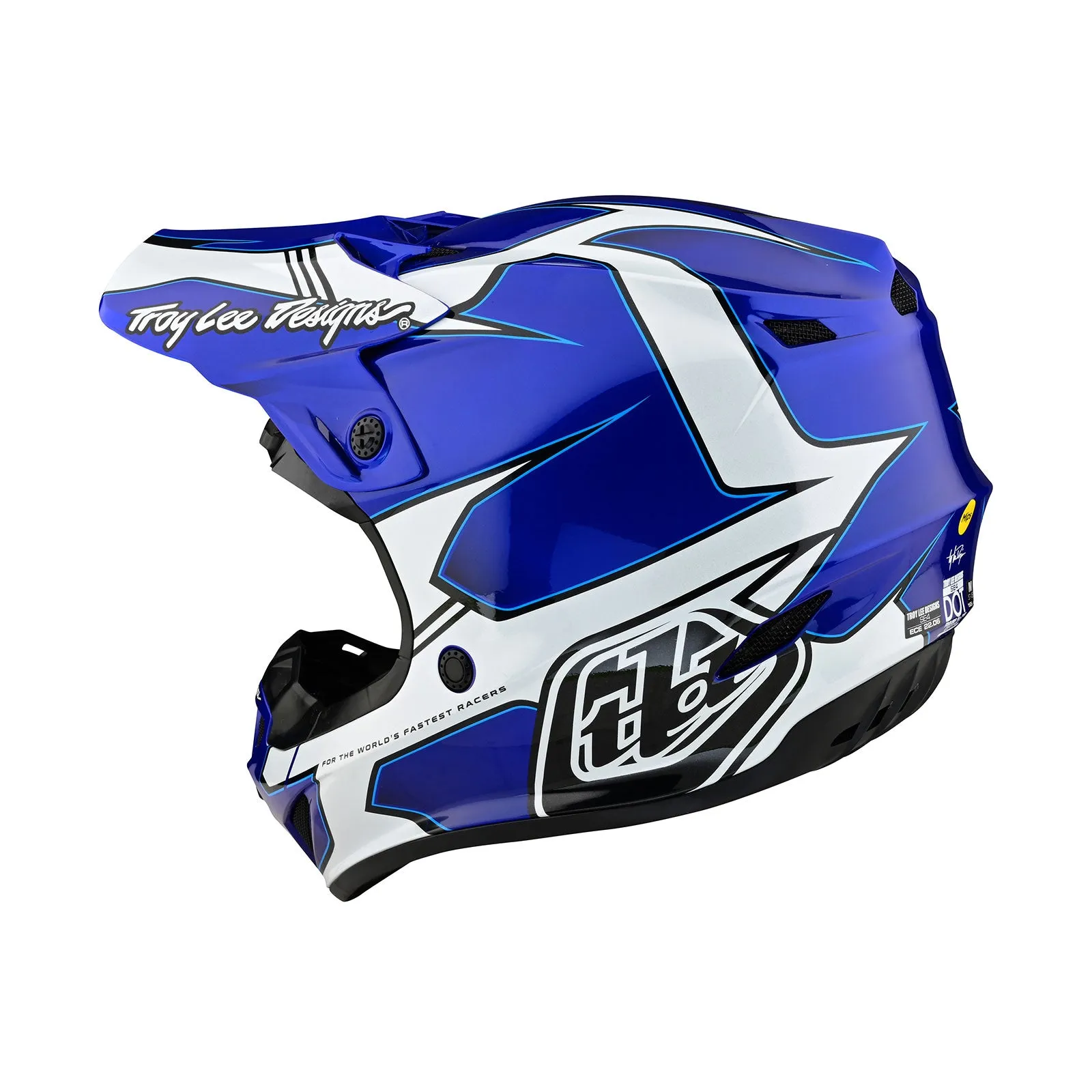 SE4 Polyacrylite Helmet Matrix Blue