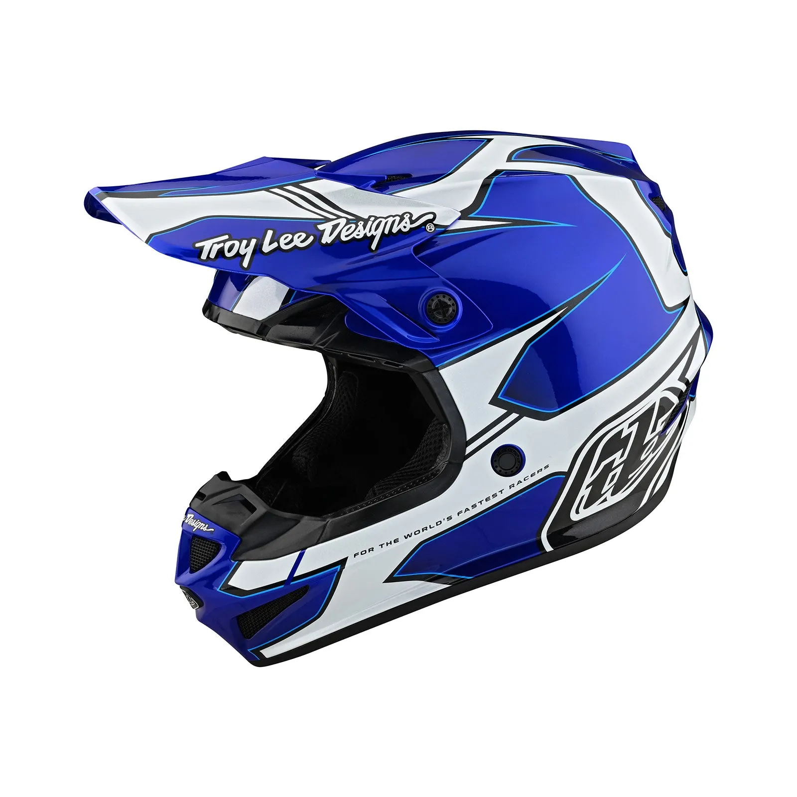 SE4 Polyacrylite Helmet Matrix Blue
