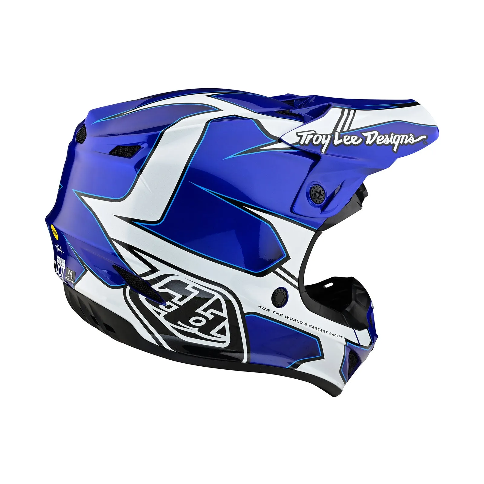 SE4 Polyacrylite Helmet Matrix Blue