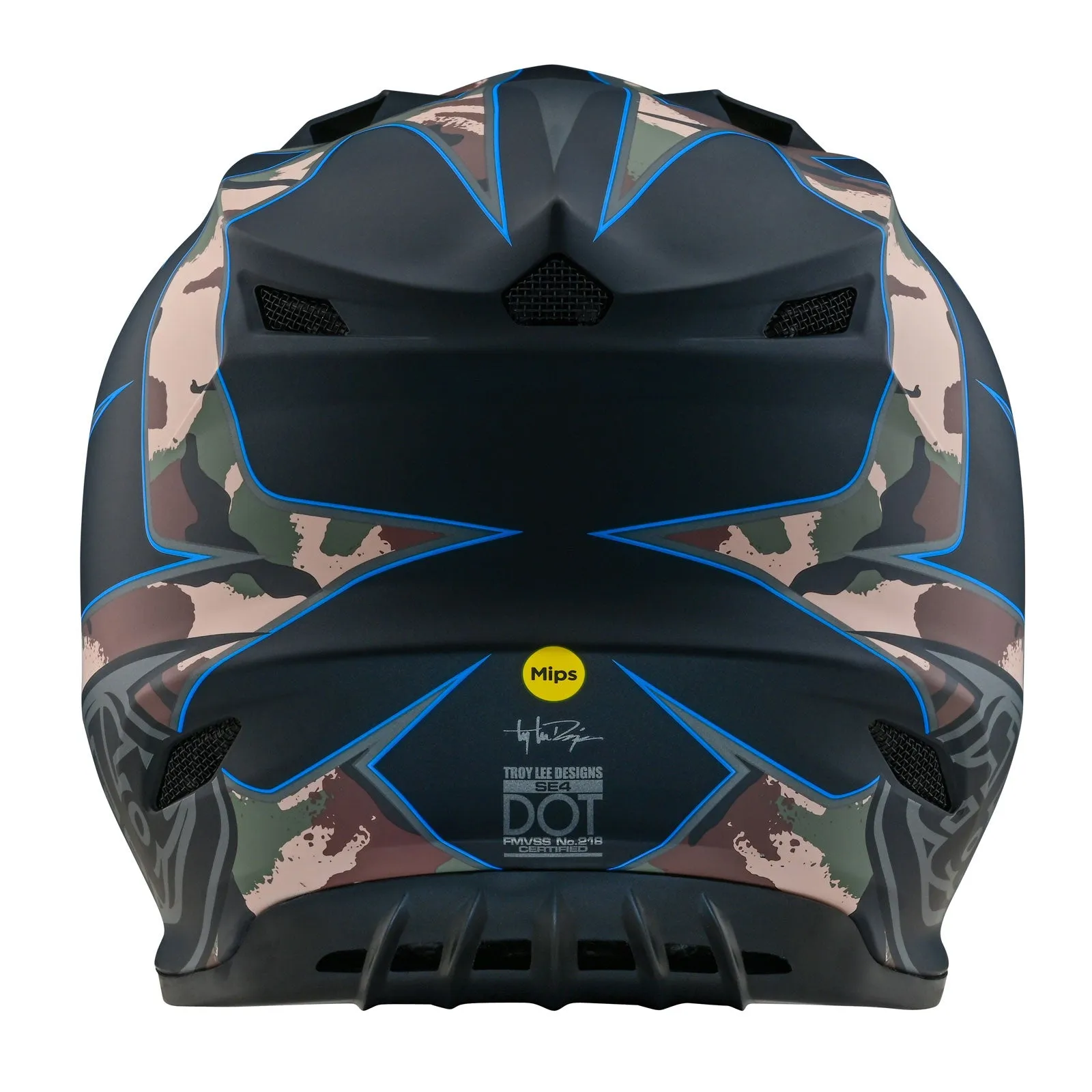 SE4 Polyacrylite Helmet Matrix Camo Black