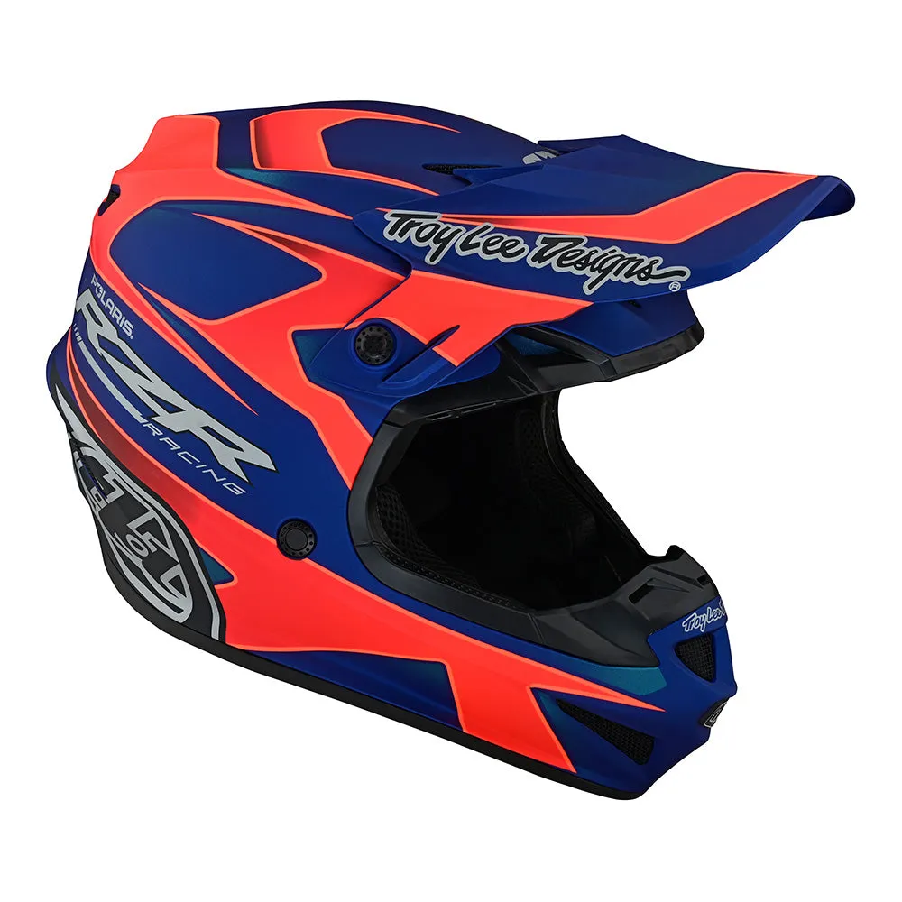 SE4 Polyacrylite Helmet Polaris Blue / Red