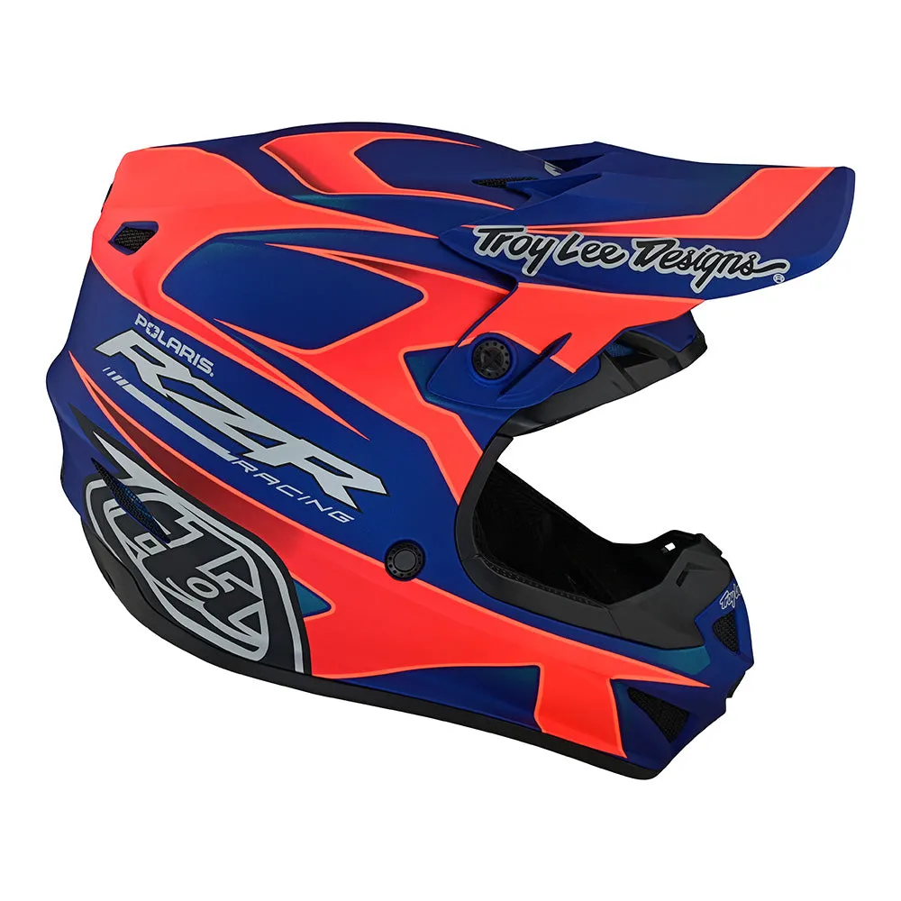 SE4 Polyacrylite Helmet Polaris Blue / Red