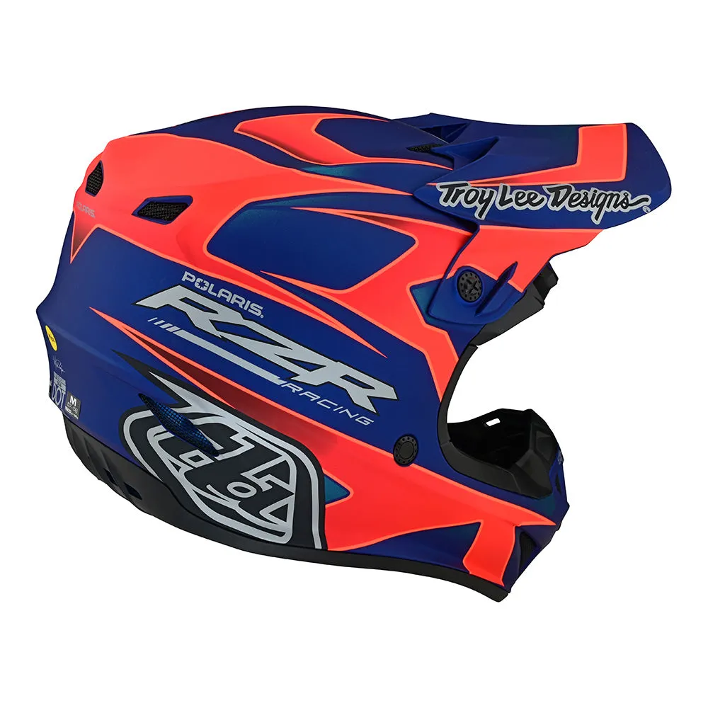 SE4 Polyacrylite Helmet Polaris Blue / Red