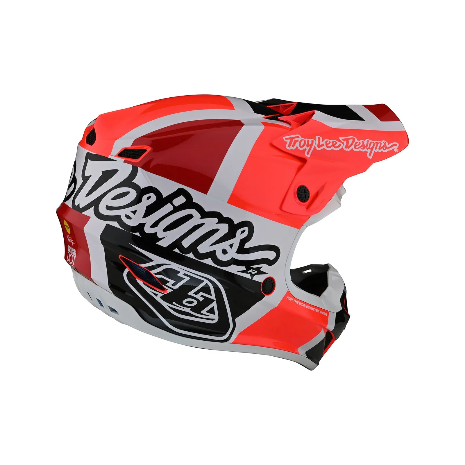 SE4 Polyacrylite Helmet Quattro Red / Charcoal