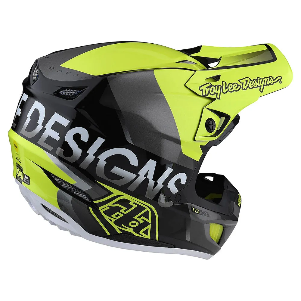 SE5 Composite Helmet Qualifier Glo Yellow / Black
