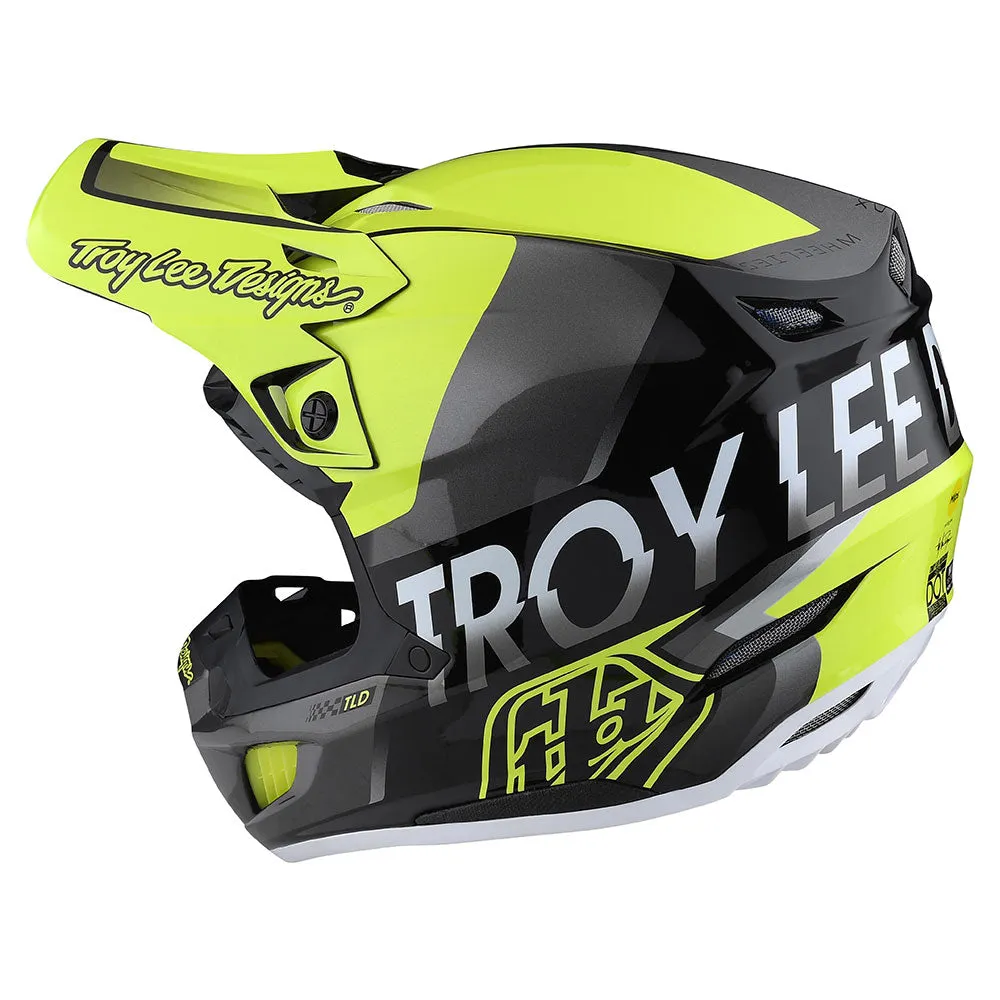 SE5 Composite Helmet Qualifier Glo Yellow / Black