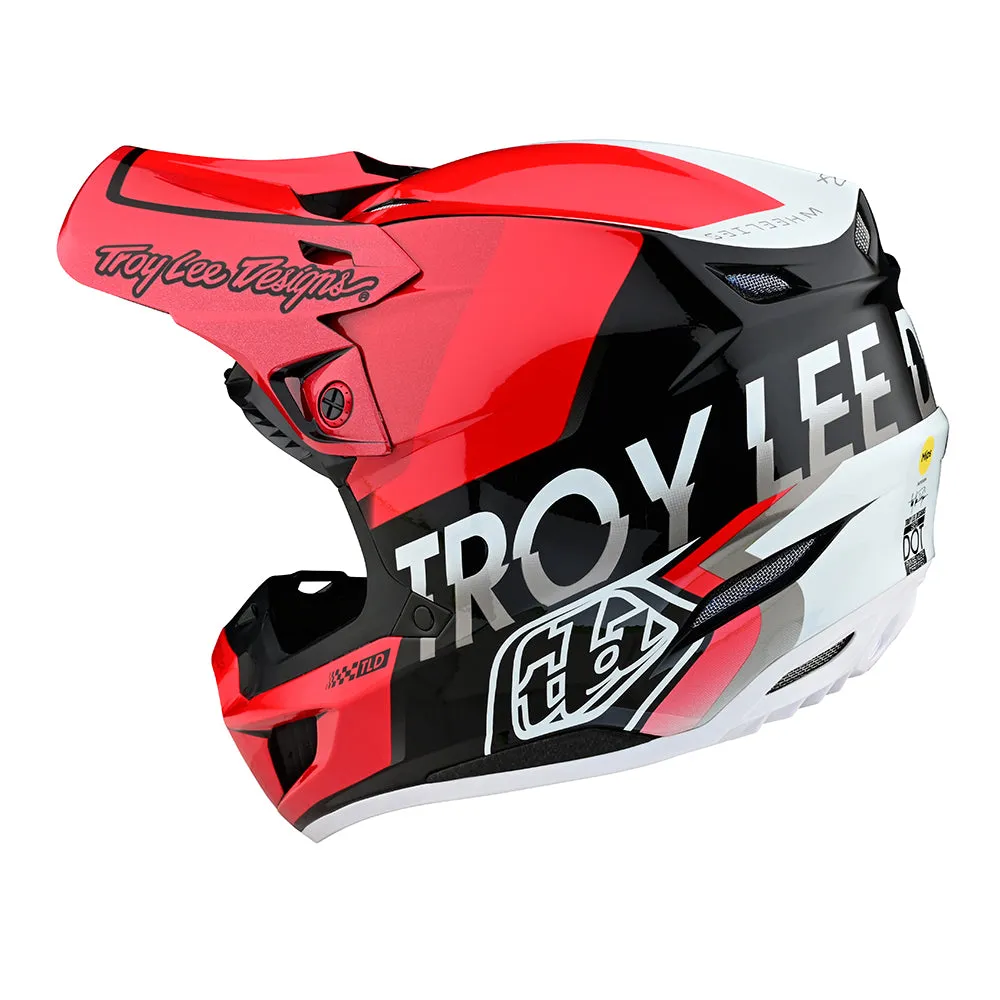 SE5 Composite Helmet Qualifier Red / Black