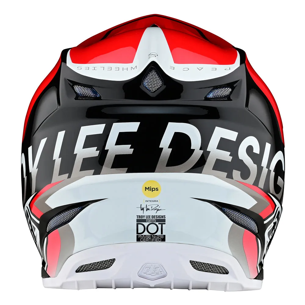 SE5 Composite Helmet Qualifier Red / Black