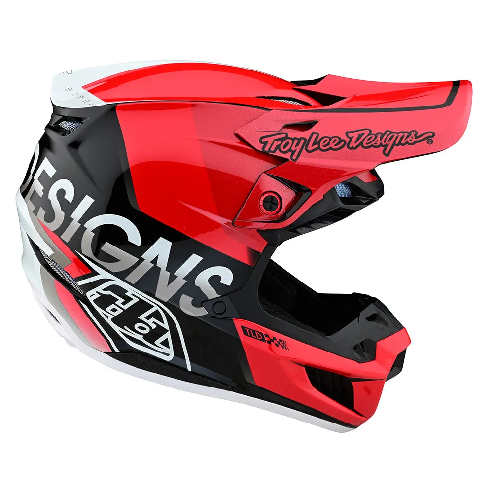 SE5 Composite Helmet Qualifier Red / Black