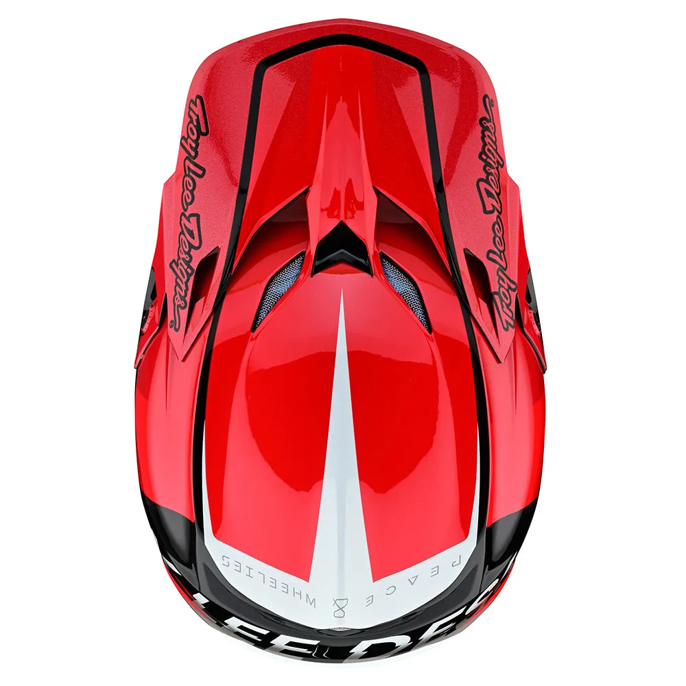 SE5 Composite Helmet Qualifier Red / Black