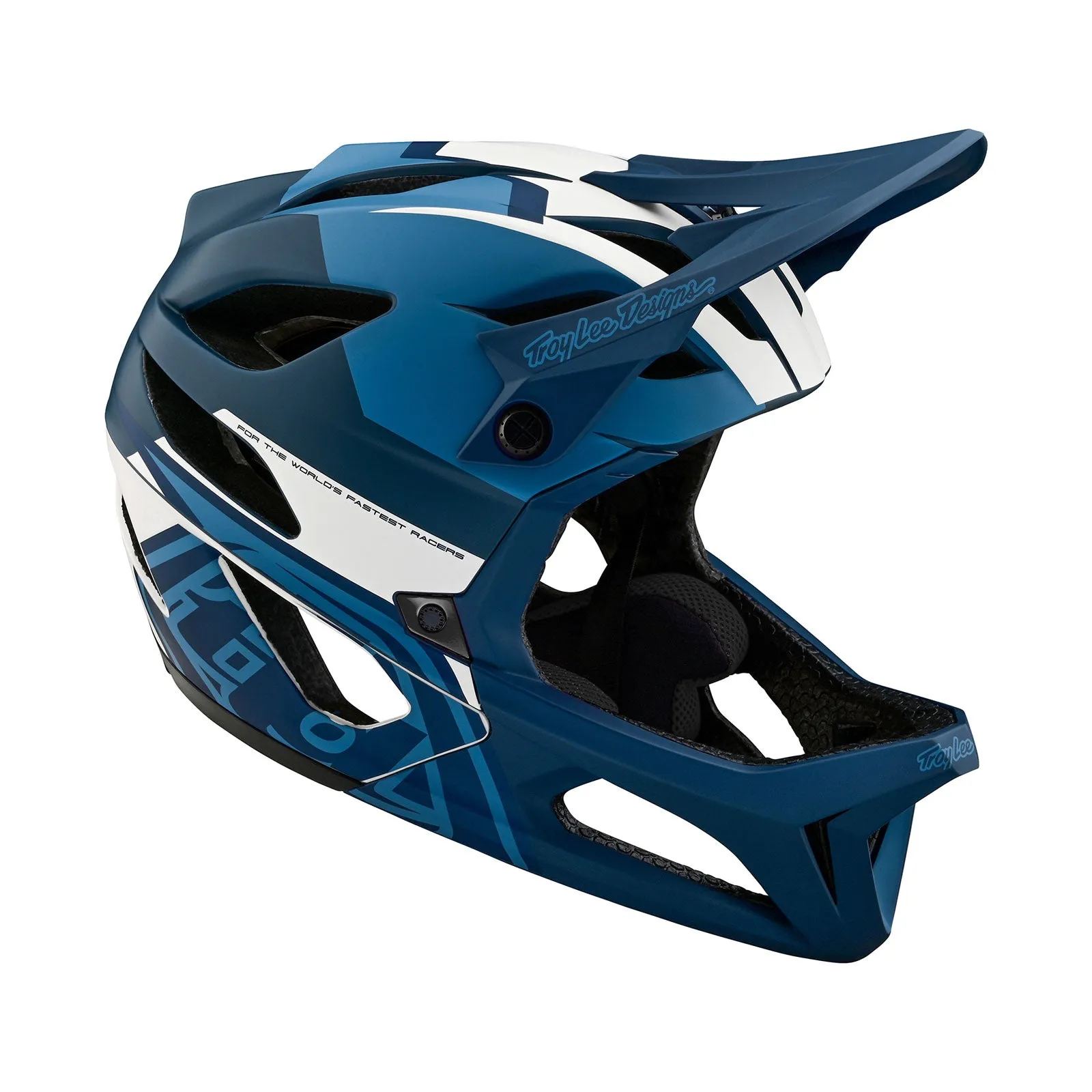 Stage Helmet Vector Blue