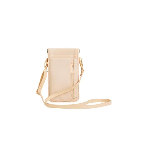 The ID Crossbody Bag In Beige