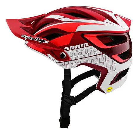 Troy Lee Designs A3 MIPS MTB Helmet - SRAM - Red