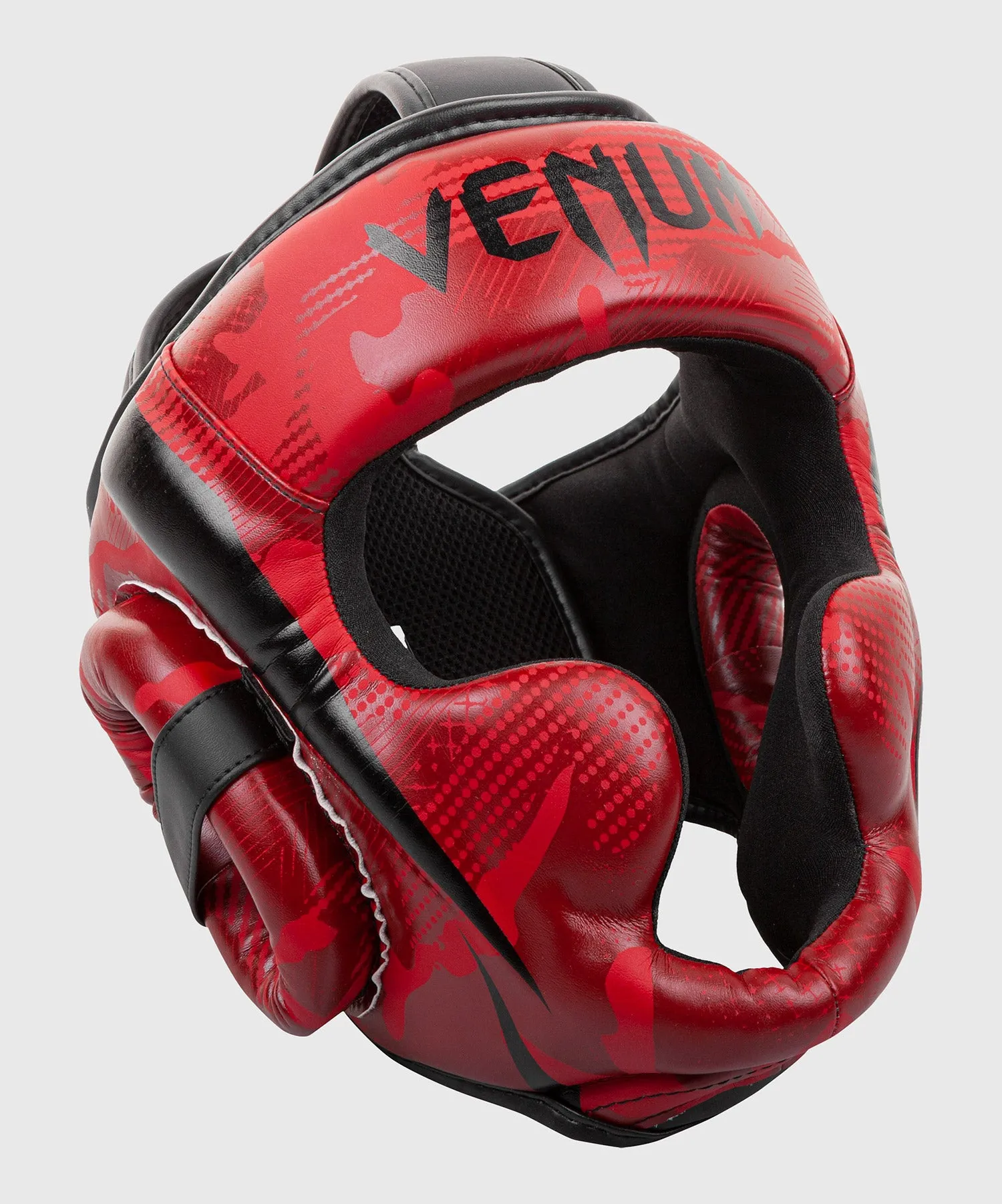 Venum Elite Boxing Headgear - Red Camo