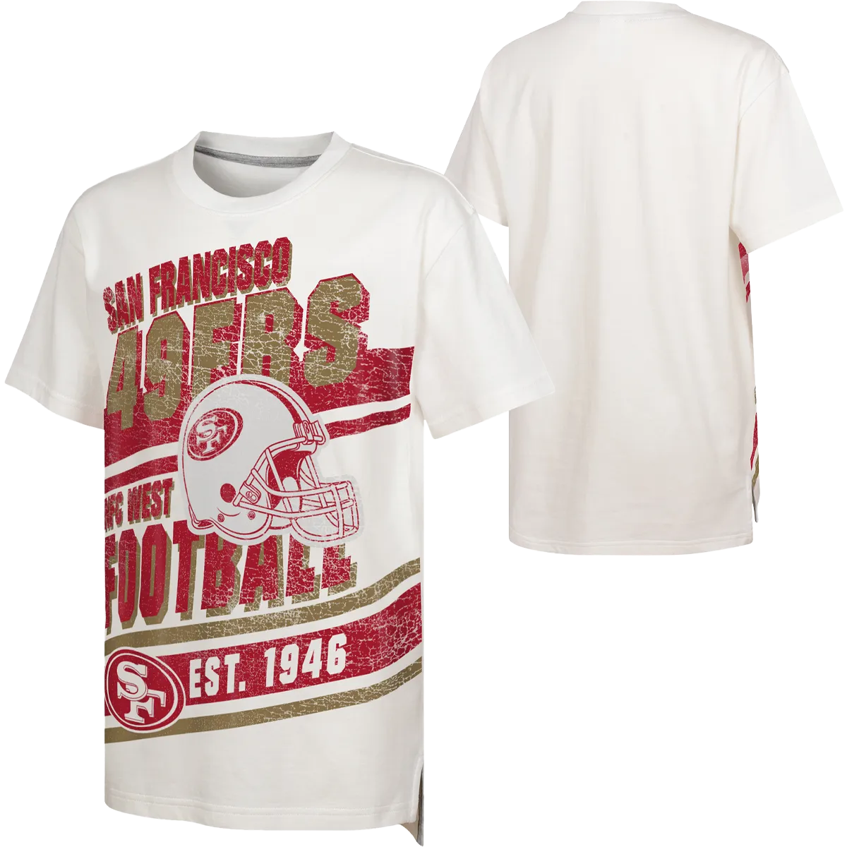 Youth 49ers Let's Get Loud Short Sleeve