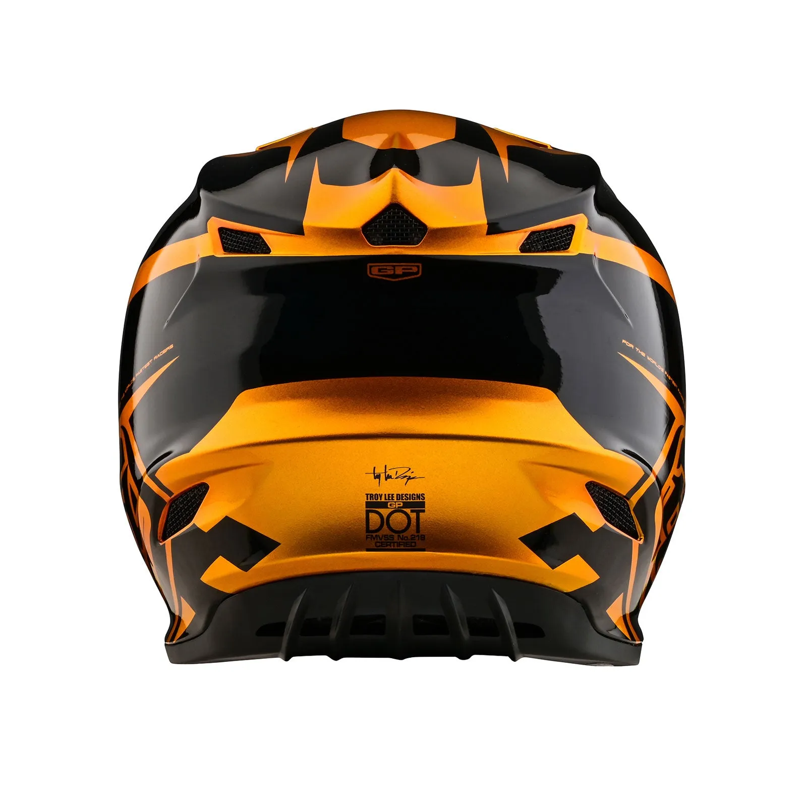Youth GP Helmet Check Up Gold / Black