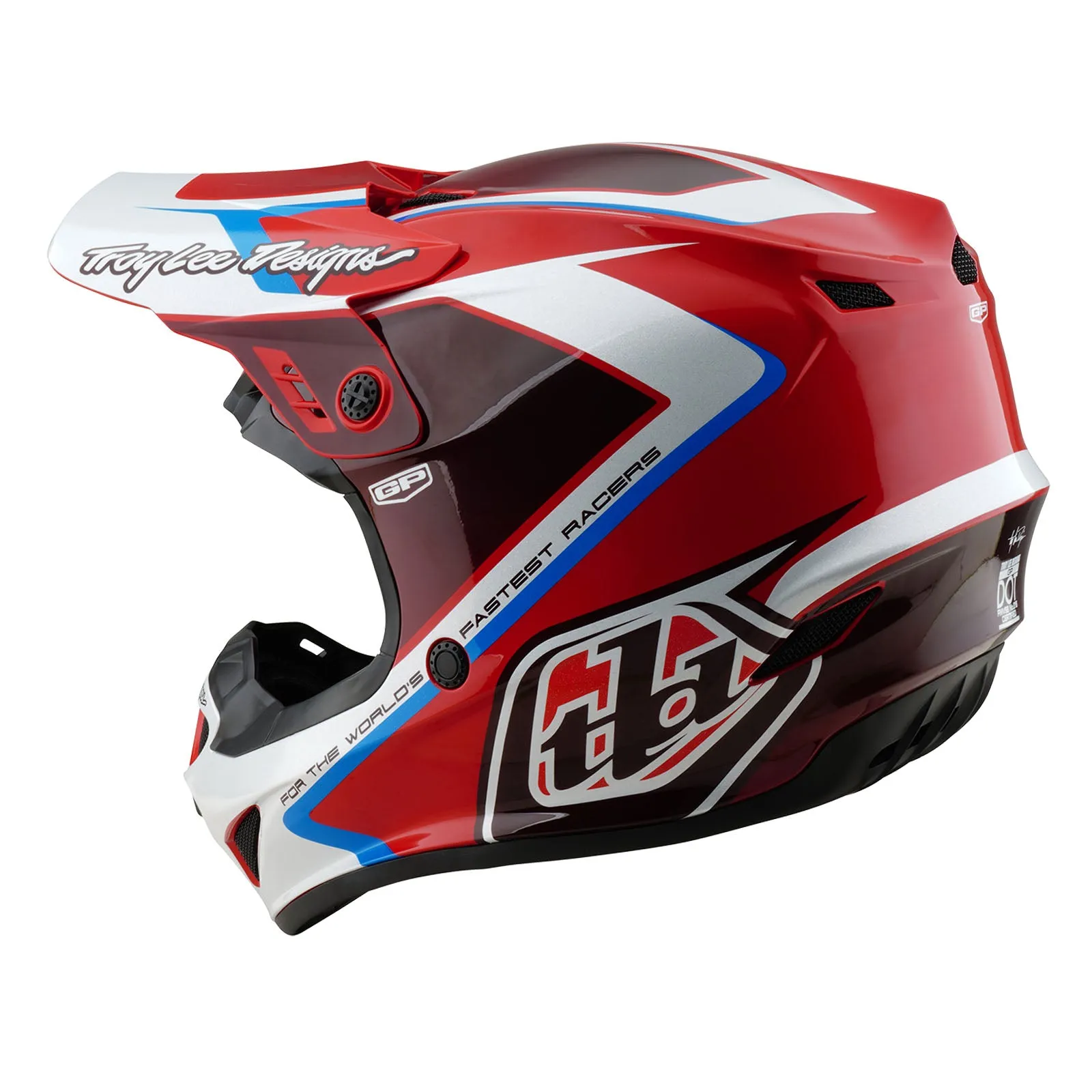 Youth GP Helmet Shutter Red