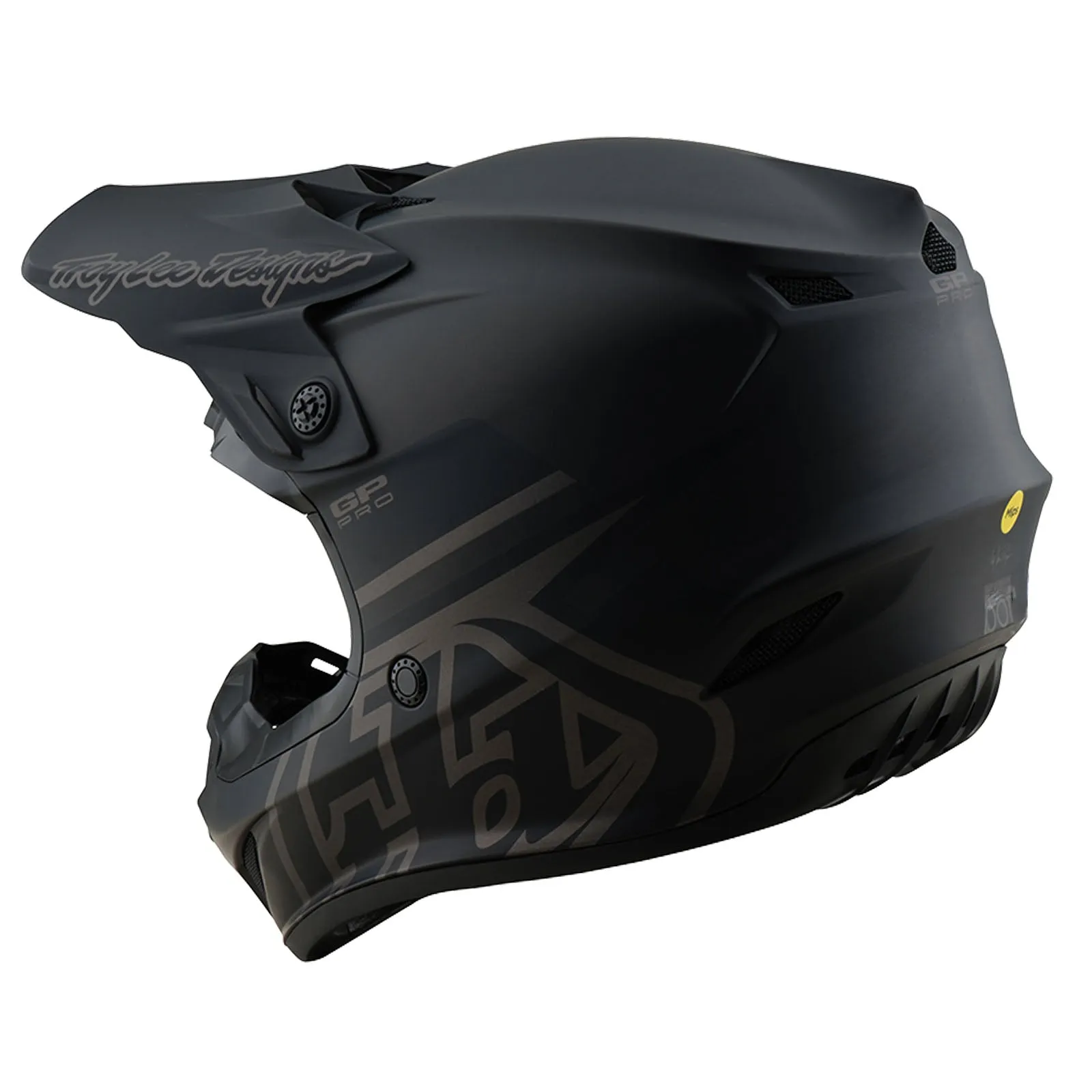 Youth GP Pro Helmet W/MIPS Mono Black